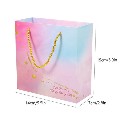 HOOWIFFY Elegant Pink Wedding Goodies Bags for Various Occasions 12Pcs.