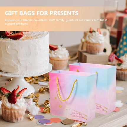 HOOWIFFY Elegant Pink Wedding Goodies Bags for Various Occasions 12Pcs.