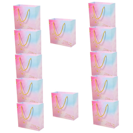 HOOWIFFY Elegant Pink Wedding Goodies Bags for Various Occasions 12Pcs.
