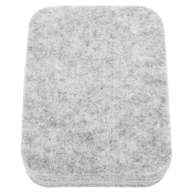 HOOWIFFY High Density Grey Needle Felting Cushion with Wool Material for Home and Studio.