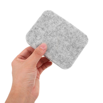 HOOWIFFY High Density Grey Needle Felting Cushion with Wool Material for Home and Studio.
