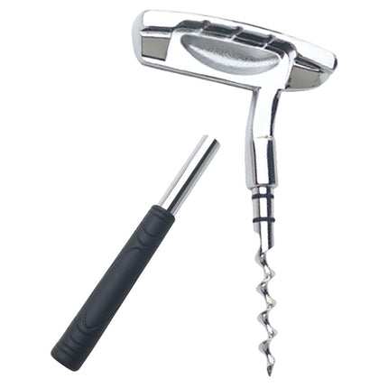 HOOWIFFY Multifunctional Bar Bottle Opener Crafted from Zinc Alloy for Wine and Soda Bottles.