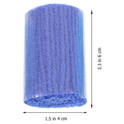 6Pcs Latch Hook Yarn DIY Rug Yarn Decorative Latch Hook Yarn Carpet Embroidery Supply 6X4X4CM As Shown.
