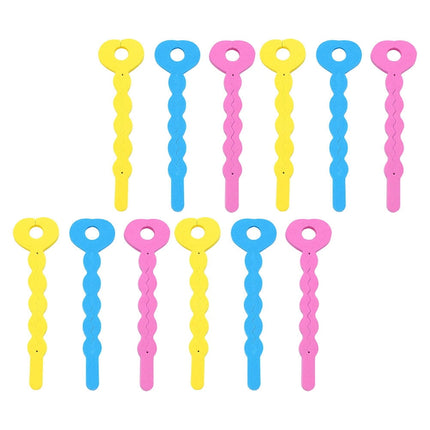 HOOWIFFY Sponge Rollers for Hair DIY Styling Wavy Hair for Women Home Use 24pcs.