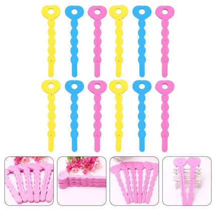 HOOWIFFY Sponge Rollers for Hair DIY Styling Wavy Hair for Women Home Use 24pcs.