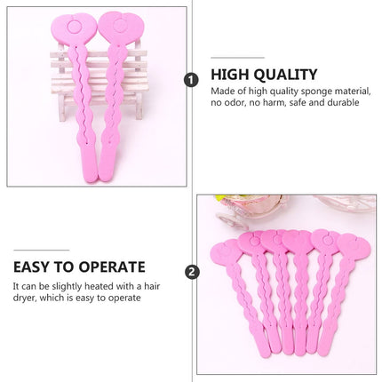 HOOWIFFY Sponge Rollers for Hair DIY Styling Wavy Hair for Women Home Use 24pcs.