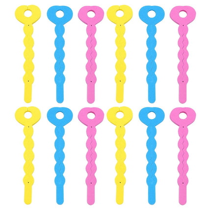 HOOWIFFY Sponge Rollers for Hair DIY Styling Wavy Hair for Women Home Use 24pcs.