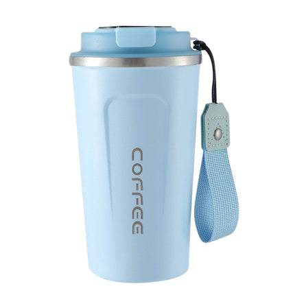 Chmadoxn Stainless Steel Vacuum Insulated - Coffee Travel Mug Spill Proof with Lid - Coffee Cups for Keep Hot/Ice Coffee,Tea and Beer Blue.