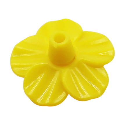 Darzheoy Hummingbird Feeders Replacement Flowers, 5Pcs Feeding Ports Replacement Bird Feeder Replacement Parts for Hummingbird Feeder Hanging Feeder, Red Yellow.