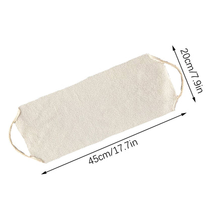 Chmadoxn Back Scrub for Shower Exfoliating Washcloth Back Cloth Body Extended Length Scrub Towel Nylon Exfoliating Stretchable Pull Strap Wash Cloth for Bath Body Scrub Washcloth 45 x 20 cm Other.