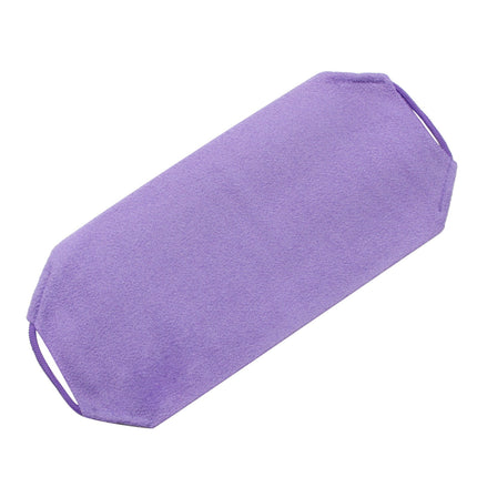 Chmadoxn Back Scrub for Shower Exfoliating Washcloth Back Cloth Body Extended Length Scrub Towel Nylon Exfoliating Stretchable Pull Strap Wash Cloth for Bath Body Scrub Washcloth 17.7×7.9 in Purple.