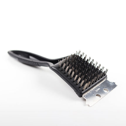 Chmadoxn Stainless Steel Grill Cleaning Brush, Wire Brush, Grill Brush Cleaner Tool with Scraper and Wire Brush for Gas, Electric, Charcoal Grill, BBQ Grill, r, Grill Grate.