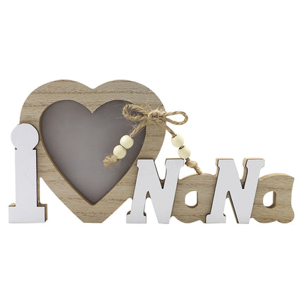 Chmadoxn Mr & Mrs Love Picture Frame for Wedding,Wooden Heart Shape Wedding Decor for Reception, Ceremony and Anniversary Party Valentine'S Day Valentines Day Gifts As Show G.