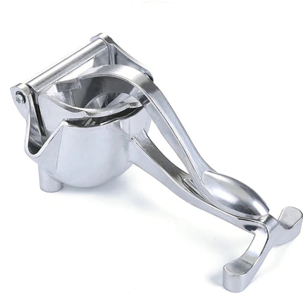 Chmadoxn Extra Large Lemon Squeezer Stainless Steel - Easy Squeeze Heavy Duty Lemon Juicer Hand Press - Ergonomic Citrus Squeezer & Fruit Juicer for Small Oranges, Lemon & Limes (7.9×1.2 inch) As Show B.