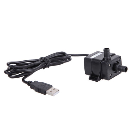 Battery Operated Submersible Water Pump for Aquarium Fountain Pond Circulating 10V USB Mini Quiet Underwater Pump.