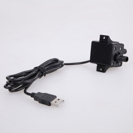 Battery Operated Submersible Water Pump for Aquarium Fountain Pond Circulating 10V USB Mini Quiet Underwater Pump.