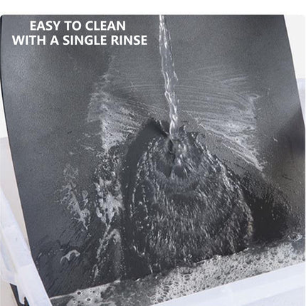 Chmadoxn Dish Drying Mat,Large Dish Drying Mats, Non-Slip Mat Easy Clean Drying Mat Large Heat Dish Drainer Mat for Kitchen Counter Sink Refrigerator or Drawer Easy to Clean 16" x 12" Brown.