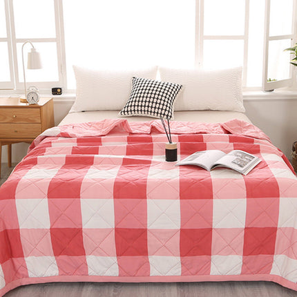 Kdkad Cooling Blankets,Cooling Throw Blanket for Hot Sleepers, Cooling Blankets Absorbs Body Heat to Keep Cool on Warm Night, Ultra-Cool Lightweight Blanket 200x150cm/78.74x59.05in Red.