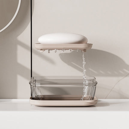 Kdkad Travel Soap Case, Leakproof Soap Container with Lid, Portable Bar Soap for Traveling Transparently Soap Dishes for Bathroom Shower Gym School Camping.