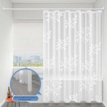 Kdkad Shower Curtain, 31.5×71 Inch Shower Curtain Liner, Waterproof Plastic Shower Liner, Cute Lightweight Shower Curtain for Bathroom 71×31.5 in A.
