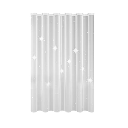Kdkad Shower Curtain, 31.5×71 Inch Shower Curtain Liner, Waterproof Plastic Shower Liner, Cute Lightweight Shower Curtain for Bathroom 71×47.2 in B.