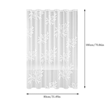 Kdkad Shower Curtain, 31.5×71 Inch Shower Curtain Liner, Waterproof Plastic Shower Liner, Cute Lightweight Shower Curtain for Bathroom 71×31.5 in D.