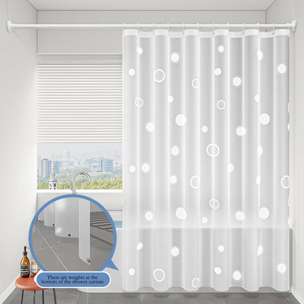 Kdkad Shower Curtain, 31.5×71 Inch Shower Curtain Liner, Waterproof Plastic Shower Liner, Cute Lightweight Shower Curtain for Bathroom 78.7×47.2 in D.