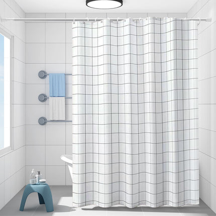 Kdkad Shower Curtain, 31.5×71 Inch Shower Curtain Liner, Waterproof Plastic Shower Liner, Cute Lightweight Shower Curtain for Bathroom 31.5×71 in F.