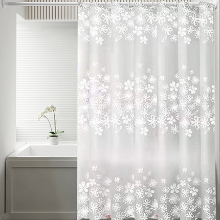 Kdkad Shower Curtain, 31.5×71 Inch Shower Curtain Liner, Waterproof Plastic Shower Liner, Cute Lightweight Shower Curtain for Bathroom 47.2×71 in I.