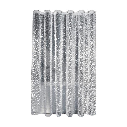 Kdkad Shower Curtain, 31.5×71 Inch Shower Curtain Liner, Waterproof Plastic Shower Liner, Cute Lightweight Shower Curtain for Bathroom 71×59 in White.