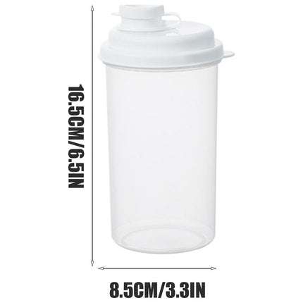 Darzheoy 1L Plastic Pitcher with Lid BPA-Free Eco-Friendly Pitcher Mix Drinks Water Pitcher for Hot/Cold Lemonade Juice Beverage Jar Ice Tea Kettle White.