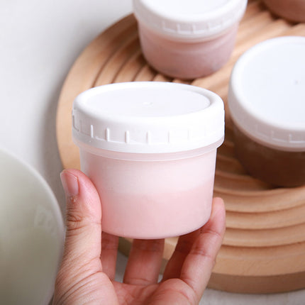 Darzheoy 5PCS Ice Cream Cups, Reusable Plastic Ice Cream Bowls Sundae Frozen Yogurt, Ice Cream Cups for Birthday Party Decorations, Ice Cream Party Favors Clear.