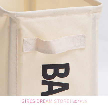 Darzheoy Laundry Baskets with Wheels and Handle, Collapsible Laundry Baskets, Clothes Laundry Basket with Removable Wash Bags for College Dorm, Rolling Laundry Hamper Beige.