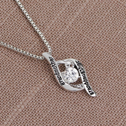 Chmadoxn Best Gifts for Women, Mother's Day Gifts for Grandma 925 Silver Mom Necklace Birthday Mother Day Jewelry Gifts for Grandma from GrandDaughter GrandSon.