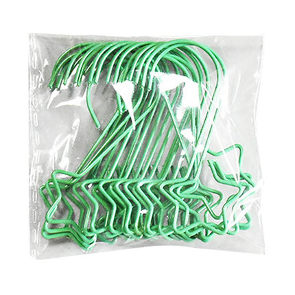 AYktou 50 Pack Christmas Ornament Hooks 0.47*1.18in Stainless Steel S-Shaped Hangers for Christmas Tree Decoration Christmas Stocking Balls Christmas Ornaments,Gold.
