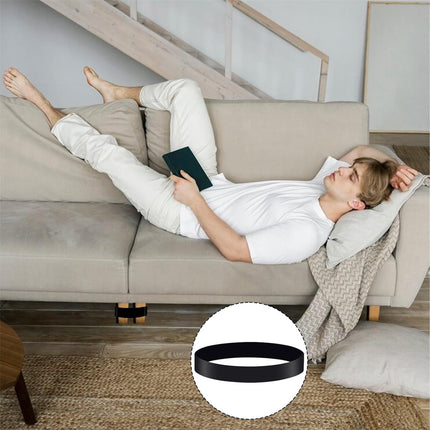 Sectional Couch Connector Tutuviw 16 Pcs Sofa Couch Leg Strap,Heavy Duty Rubber Cinch Strap Keep Prevent Sofa Sliding,Reusable Loop Cinch Quick Install Tool for Fixing Sectional Together.