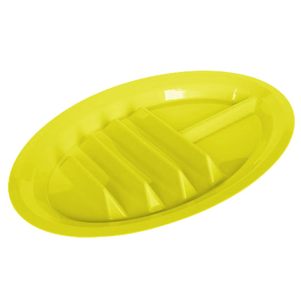 Ludlz Tacos Holder Plate Durable Easy to Clean Mexican Pancakes Corn Hot Dogs Cakes Toasts Food Tray for Home.