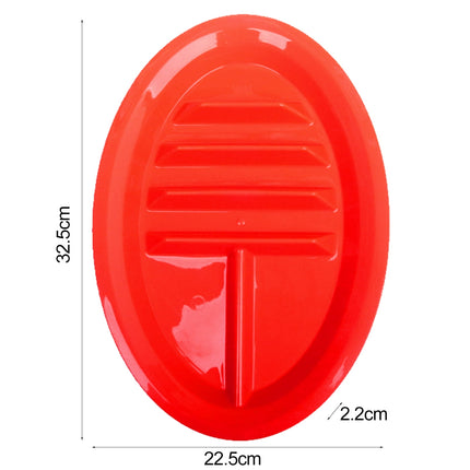 Ludlz Tacos Holder Plate Durable Easy to Clean Mexican Pancakes Corn Hot Dogs Cakes Toasts Food Tray for Home.