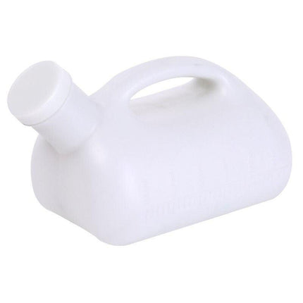 2000ml Male Urinal Bottle - Portable Urine Container for Home & Travel.