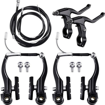 Black Brake Kit - High-Performance Brake Components for Cars/Trucks/Motorcycles.