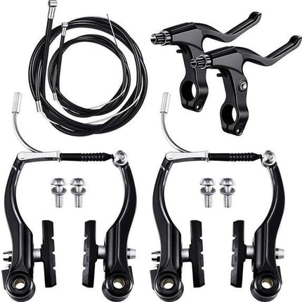 Black Brake Kit - High-Performance Brake Components for Cars/Trucks/Motorcycles.