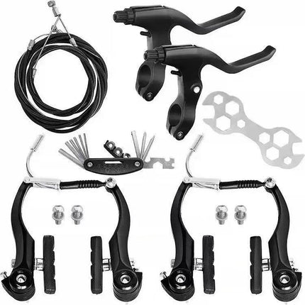 Black Brake Kit - High-Performance Brake Components for Cars/Trucks/Motorcycles.