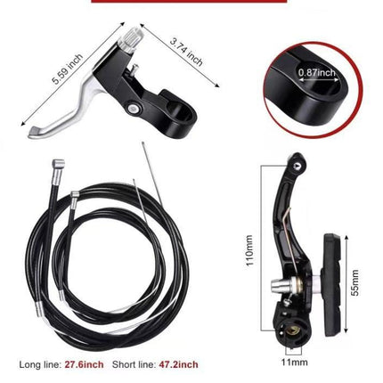 Black Brake Kit - High-Performance Brake Components for Cars/Trucks/Motorcycles.