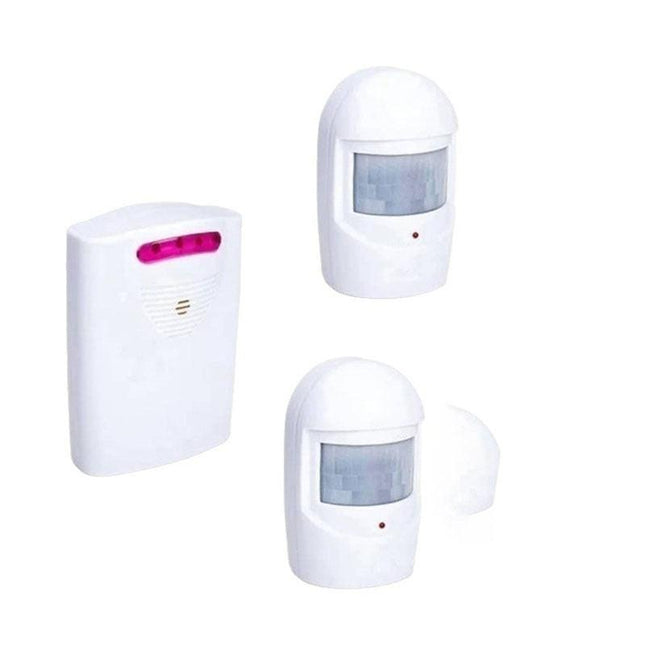 Infrared Alarm System - Wireless Motion Detection Security Alarm for Home & Office.