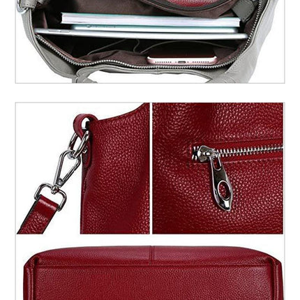 Women's Leather Handbag - Stylish & Durable Fashion Bag for Daily Use.