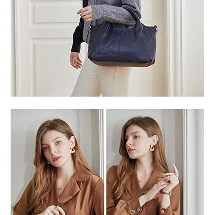 Women's Leather Handbag - Stylish & Durable Fashion Bag for Daily Use.
