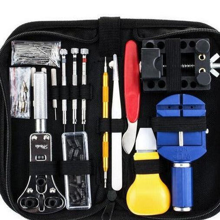 Watch Repair Tool Kit - Comprehensive Combination Tools for Watch Maintenance & Adjustment.