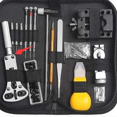 Watch Repair Tool Kit - Comprehensive Combination Tools for Watch Maintenance & Adjustment.