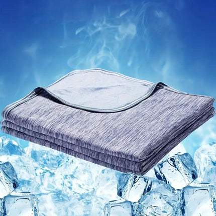 Sky Blue Blanket - 150x200cm Soft Warm Throw for Beds, Sofas & Living Spaces.