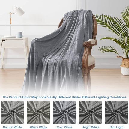 Purple Blanket - 130x150cm Soft Warm Throw for Beds, Sofas & Daily Snuggling.